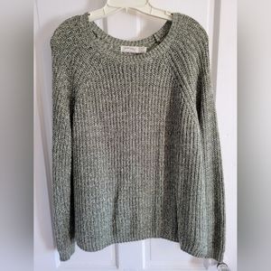 Faded Glory Green Knit Sweater Women's XL